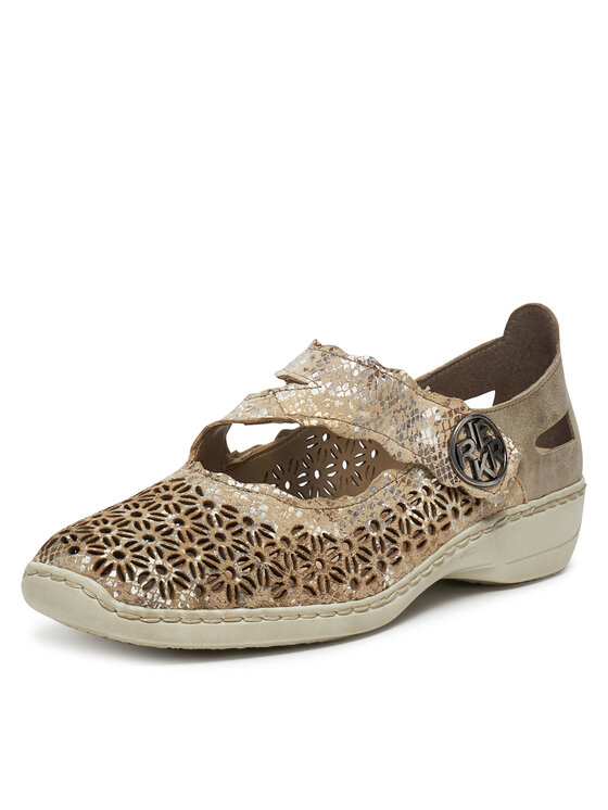 Rieker Rieker Halbschuhe 413G4-90 Beige