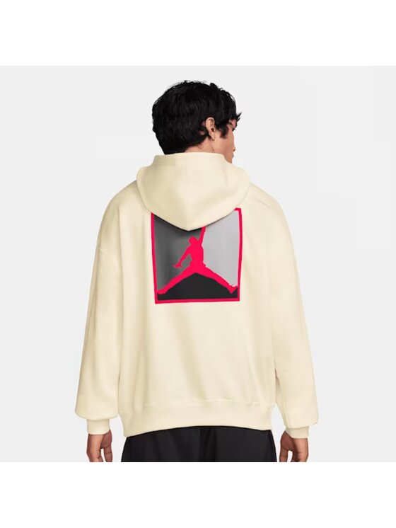 Nike Nike Bluza Brooklyn Fleece Graphic Pullover Beżowy Regular Fit