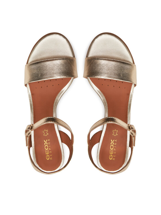 Geox Geox Sandalen D Aurely 50 D25RXB 000Y2 C2012 Goldfarben