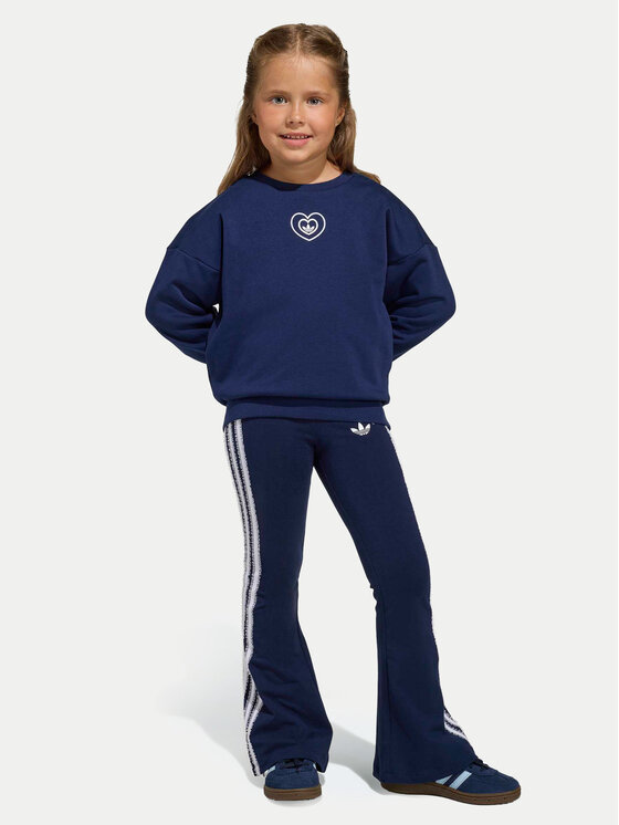 adidas adidas Komplet jopica in legice Disney KE0484 Mornarsko modra Slim Fit