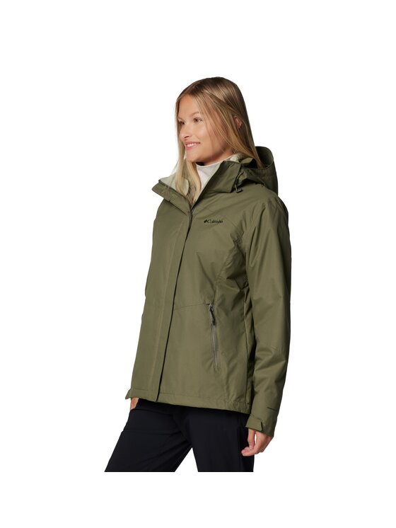 Columbia Columbia Kurtka zimowa 208782 Zielony Regular Fit
