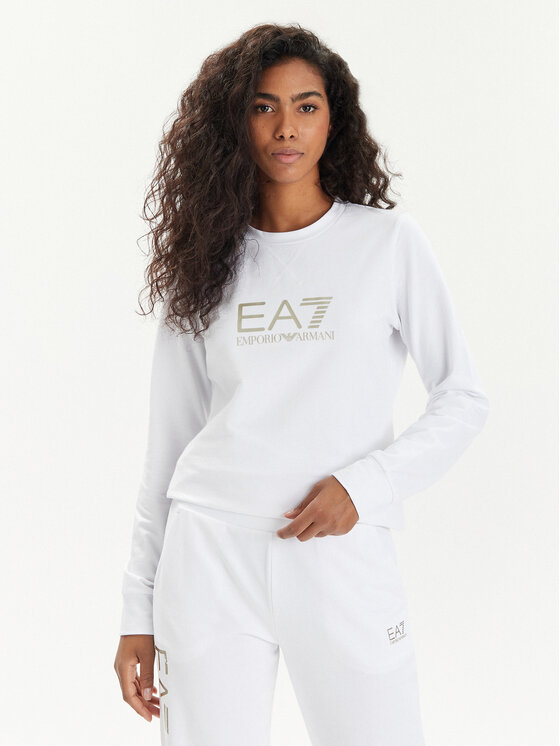 Női Pulóver EA7 Emporio Armani, Méret: XXL, Fehér, 8NTM35 TJTXZ 0101