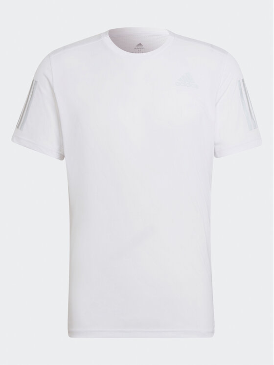 adidas adidas T-krekls Own the Run T-Shirt HB7444 Balts Regular Fit