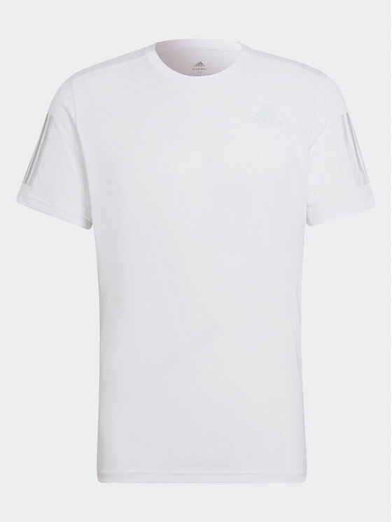 adidas adidas T-Shirt Own the Run T-Shirt HB7444 Biały Regular Fit