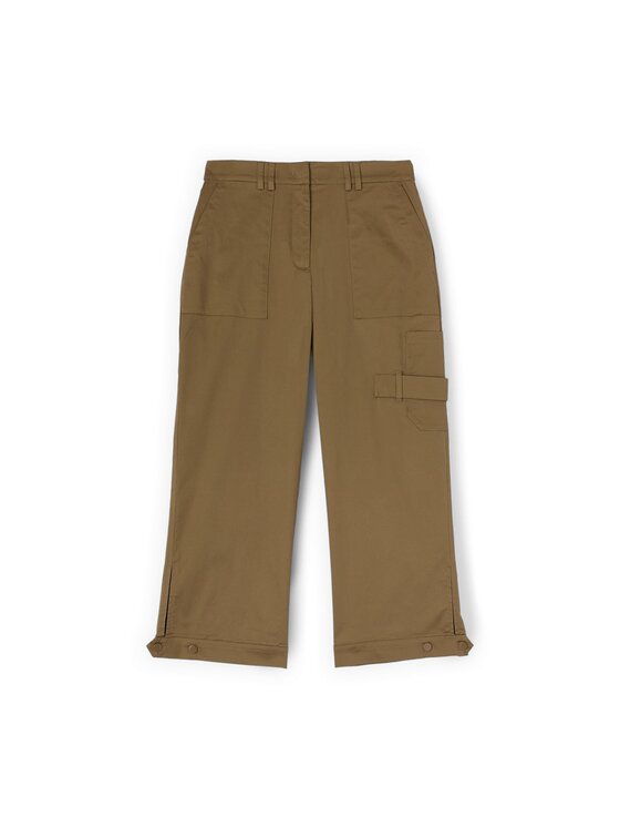 Motivi Motivi Pantaloni di tessuto P02CQ004638N022 Marrone Regular Fit