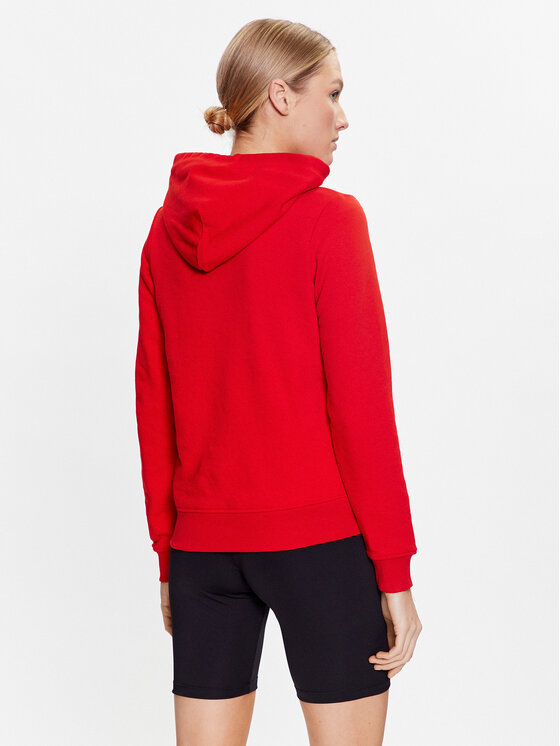 Tommy Jeans Tommy Jeans Džemperis Serif Linear DW0DW15649 Raudona Regular Fit