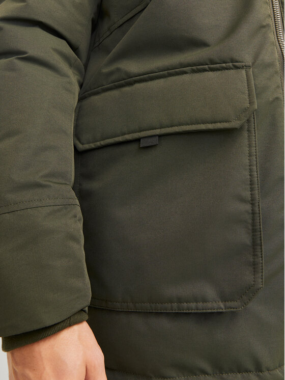 Jack&Jones Jack&Jones Striukė Construct 12258406 Žalia Regular Fit