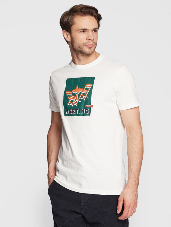 United Colors Of Benetton T Shirt 3F93U103T B l Regular Fit