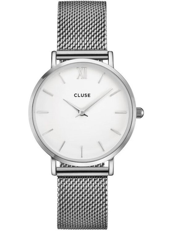 Cluse Cluse Hodinky CW0101203002 Strieborná