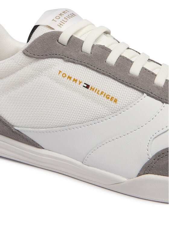 Tommy Hilfiger Tommy Hilfiger Sneakersy Lopro Lth Mix Rwb FM0FM05826 Bílá