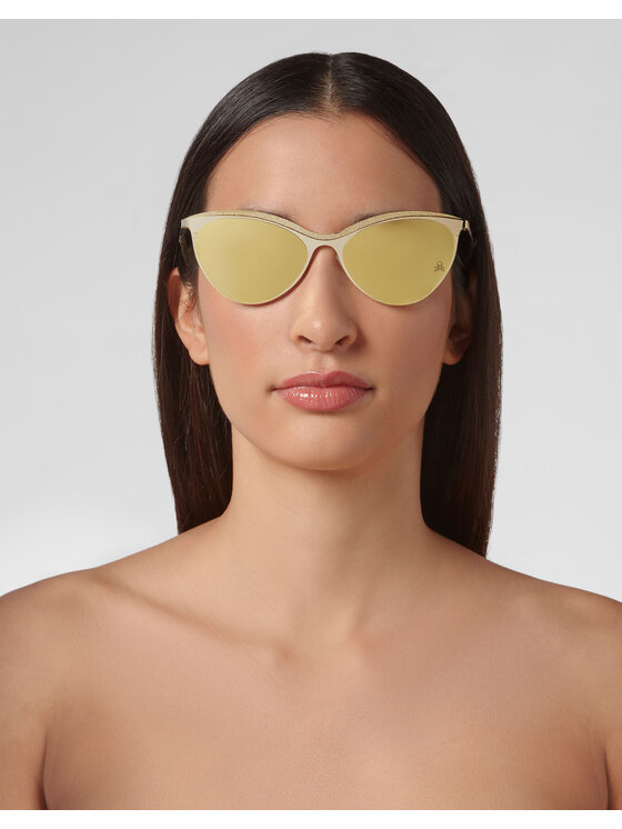 PHILIPP PLEIN PHILIPP PLEIN Okulary przeciwsłoneczne 22087 Złoty
