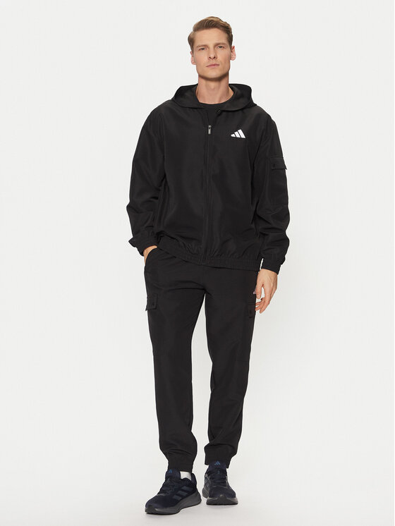 adidas adidas Trening Sportswear Woven Cargo JI8888 Negru Regular Fit