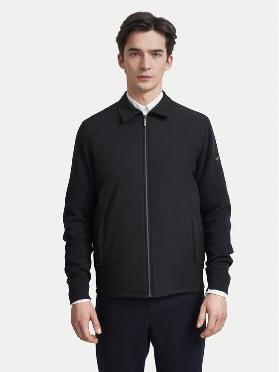 Bugatti Bugatti Übergangsjacke 7600-65555B Dunkelblau Regular Fit