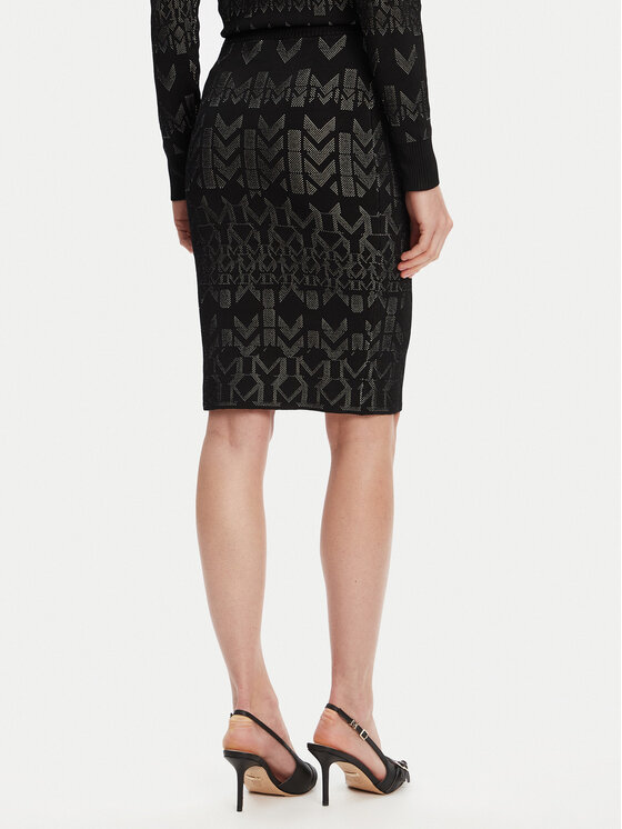 Marciano Guess Marciano Guess Puzdrová sukňa 5YGD16 5877Z Čierna Slim Fit