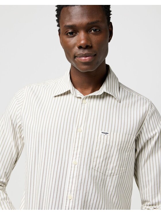 Wrangler Wrangler Koszula 1 PKT SHIRT Kolorowy Regular Fit