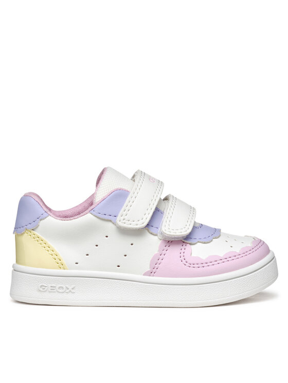 Geox Geox Sneakersy B Eclyper B555MA 000BC C1372 Biały