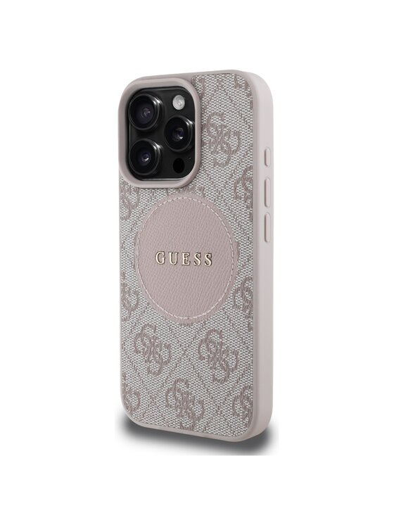 Guess Guess Etui na telefon Apple iPhone 16 Pro Max Różowy