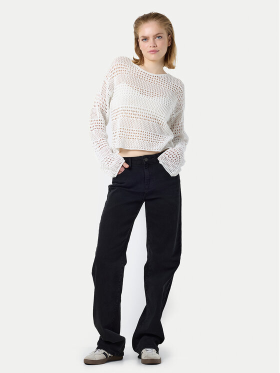 Noisy May Noisy May Pulover Laika 27029389 Alb Regular Fit