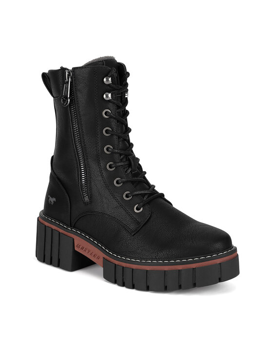 Mustang Mustang Botine 1447-504 Negru