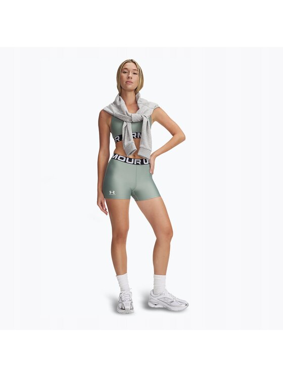 Under Armour Under Armour Szorty sportowe UA-1383629-348 Zielony jasny Slim Fit