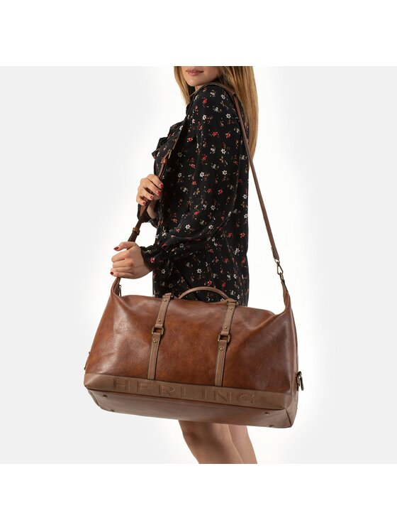 Herling Herling Borsa da viaggio Favrier Marrone