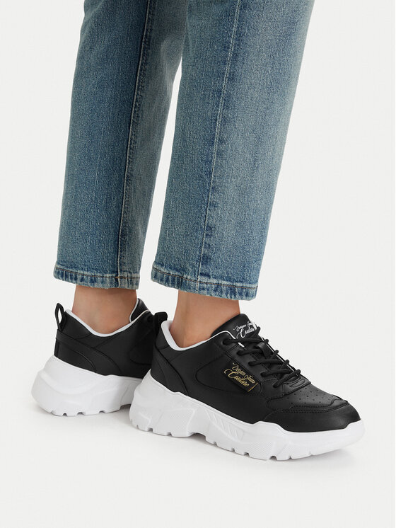 Versace Jeans Couture Sneakers 79VA3SC2 ZPB23 899 Negru