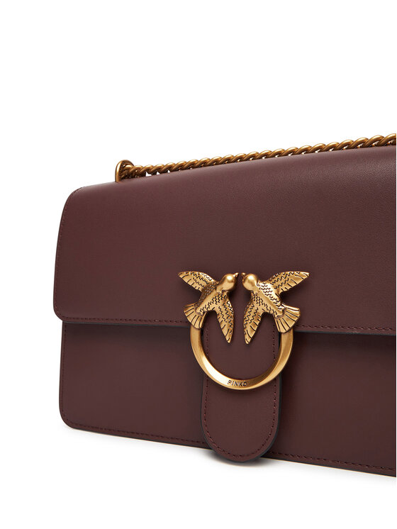 PINKO PINKO Rankinė Love One Classic Dc Al 25-26 PLTT 100941 A0F1 Ruda