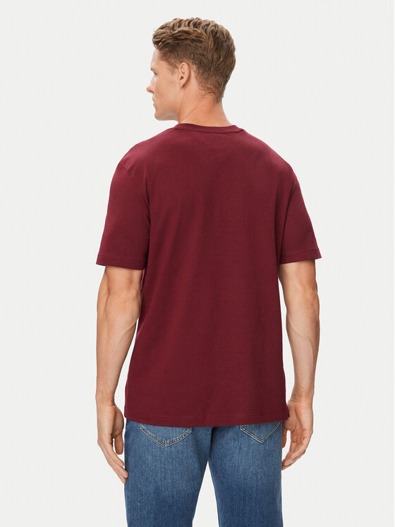 Tommy Hilfiger Tommy Hilfiger T-shirt Ess Seasonal MW0MW39995 Bordeaux Regular Fit