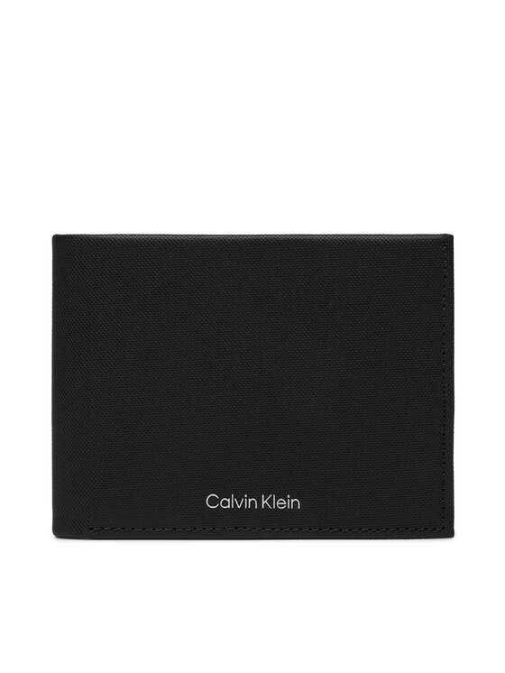 Portofel Mare pentru Bărbați Calvin Klein Ck Must Trifold 10Cc W/Coin K50K511380 Negru