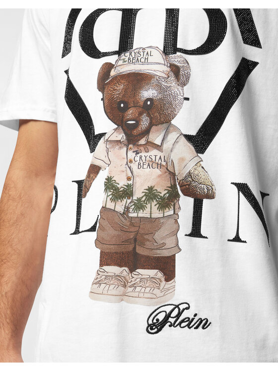PHILIPP PLEIN PHILIPP PLEIN T-shirt 27065 Bianco Regular Fit