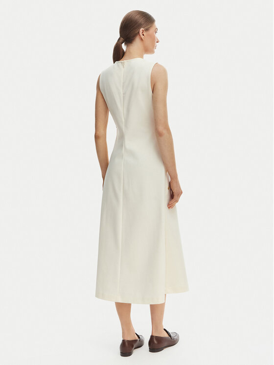 Tommy Hilfiger Tommy Hilfiger Ежедневна рокля WW0WW48774 Бежов Regular Fit