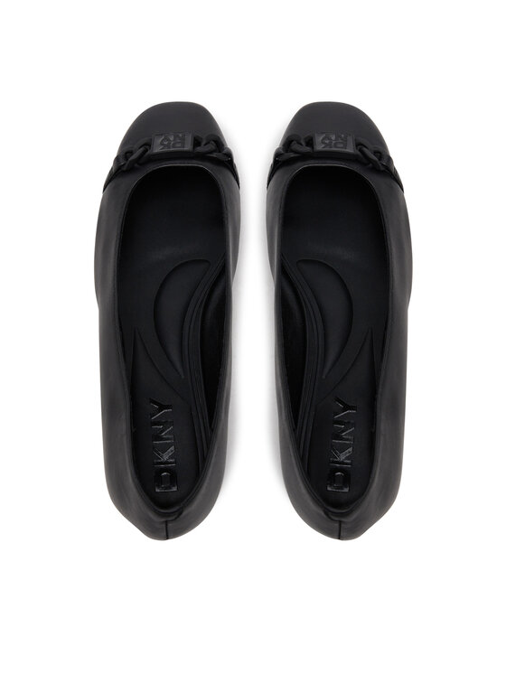 DKNY DKNY Baleriny K1594112 Czarny