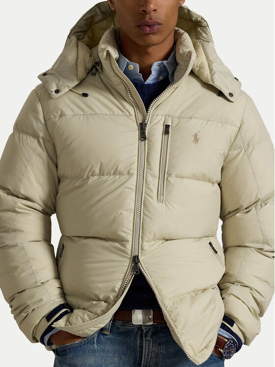 Polo Ralph Lauren Polo Ralph Lauren Geacă din puf 710968278007 Écru Regular Fit