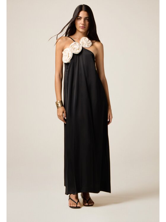 Oltre Oltre Vestito elegante 7016J000881N033 Nero Baggy Fit