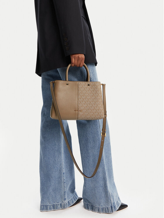 MICHAEL Michael Kors Torebka Flora 30T5GFFS2B Beżowy