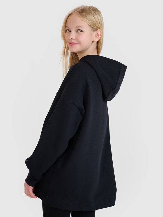 4F 4F Bluza 4FJRSS25TSWSF2235-20S Czarny Oversize