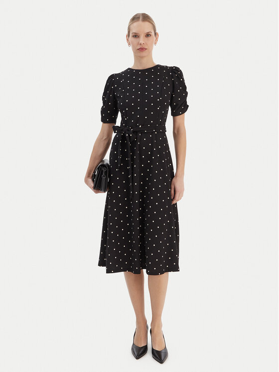 DKNY DKNY Haljina za svaki dan DD1G3848 Crna Regular Fit