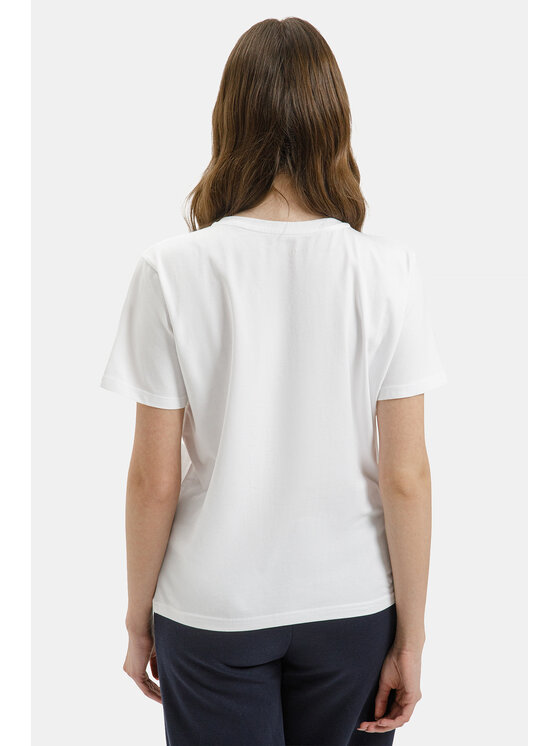 Cross Jeans Cross Jeans T-Shirt 56269-008 Biały