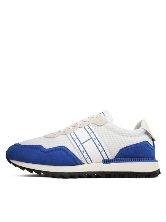 Tommy Jeans Tommy Jeans Tenisice Runner Mix Material EM0EM01167 Bijela