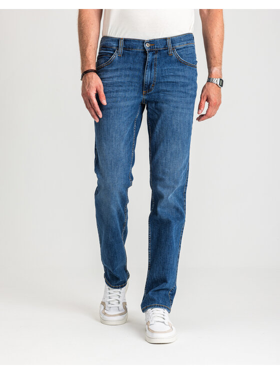 Mustang Mustang Jeansy TRAMPER STRAIGHT Niebieski Straight Fit