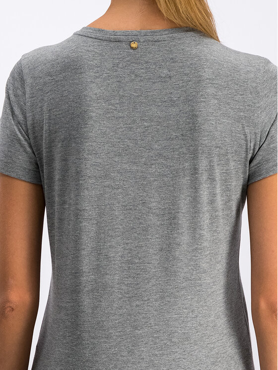 Silvian Heach Silvian Heach T-Shirt CVA19387TS Szary Regular Fit