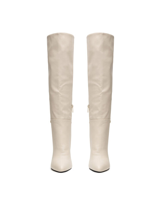 MEXX MEXX Kozačky MI001805743W Écru