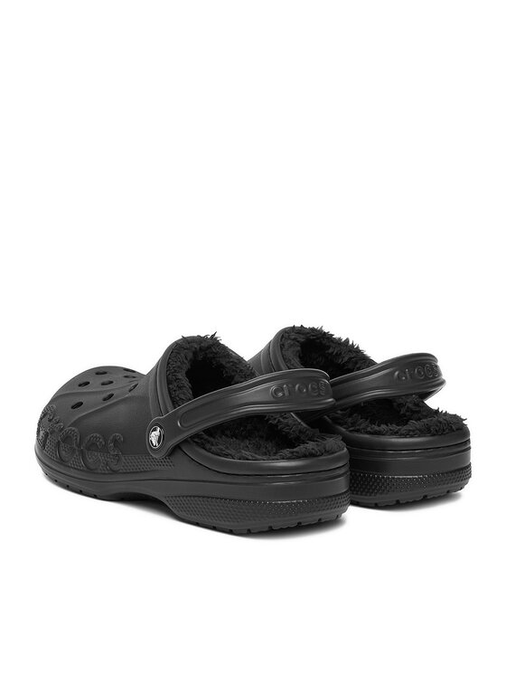 Crocs Crocs Şlapi C-BAYA LINED CLOG 205969-060 W Negru