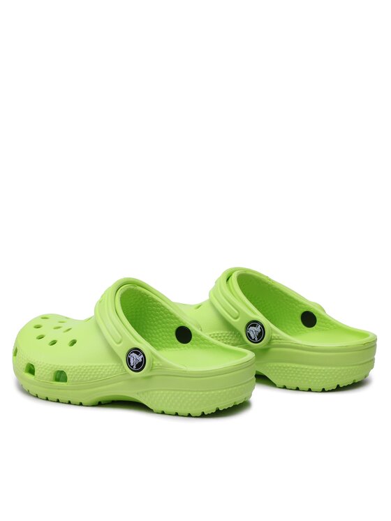 Crocs Crocs Klapki Classic Clog K 206991 Zielony