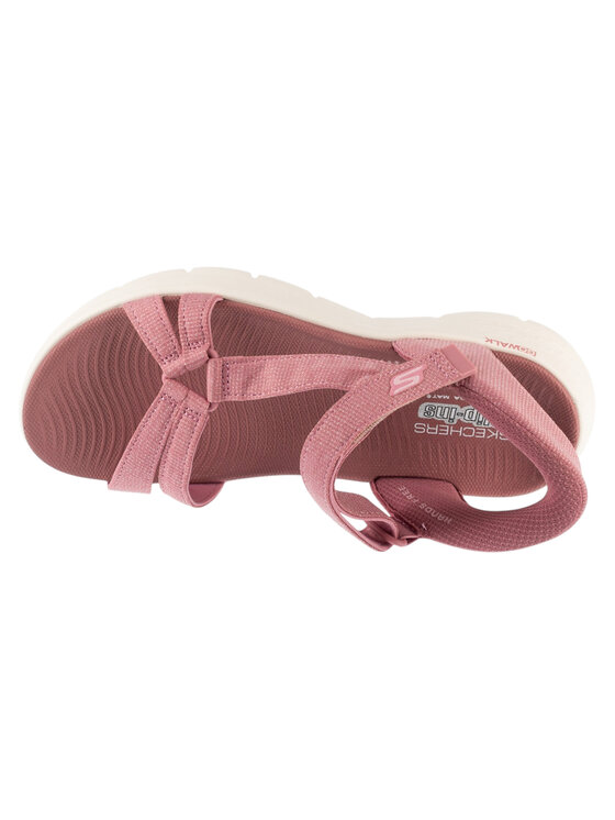 Skechers Skechers Sandały Slip-Ins: Go Walk Flex Sandal - Illuminate Różowy