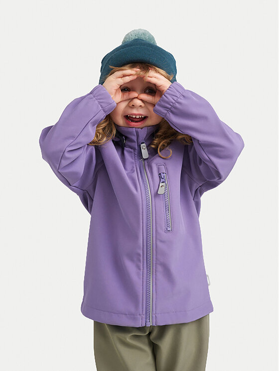 Reima Reima Kurtka softshell Vantti 5100009C Fioletowy Regular Fit