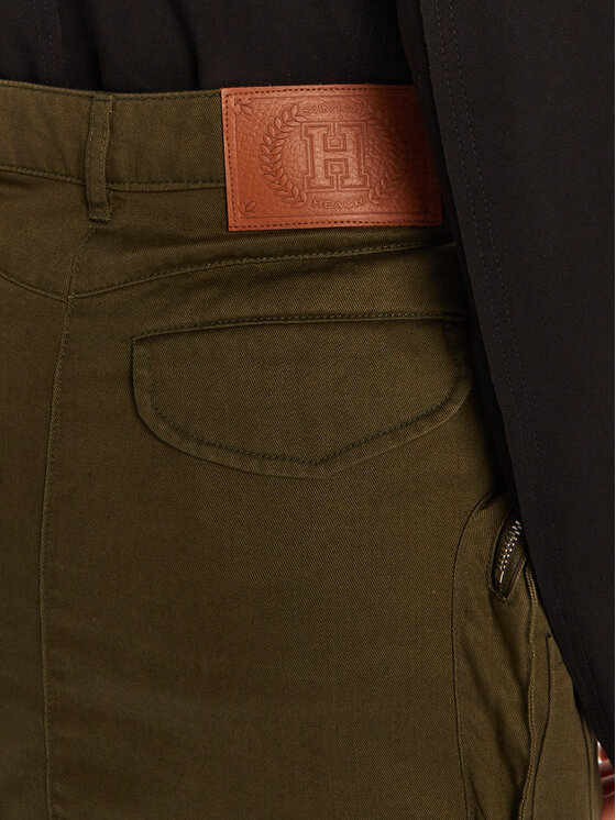 Silvian Heach Silvian Heach Φούστα mini GPA24015MG Πράσινο Regular Fit