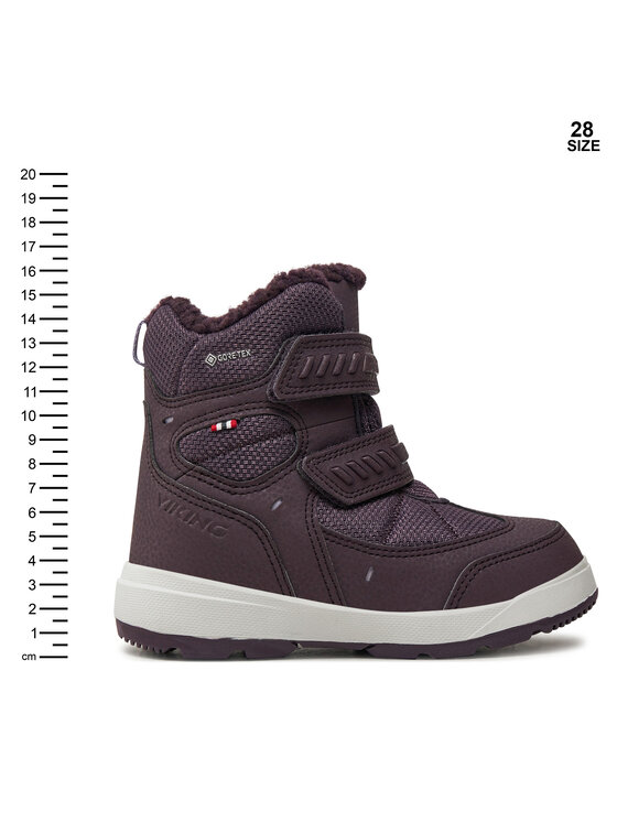 Viking Viking Μπότες Χιονιού Toasty Warm GTX 2V GORE-TEX 3-94005-4806 Μωβ