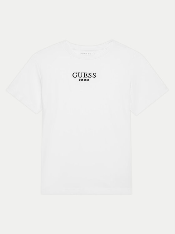 Guess T-krekls L4BI07 J1314 Balts Regular Fit