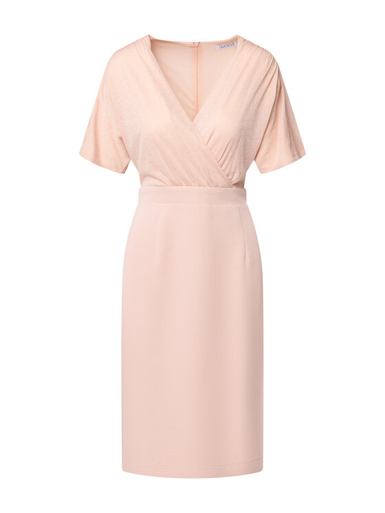 QUIOSQUE QUIOSQUE Sukienka codzienna QUIOSQUE 4SH006103 Beżowy Regular Fit